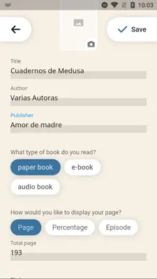 Bookmory android App screenshot 8